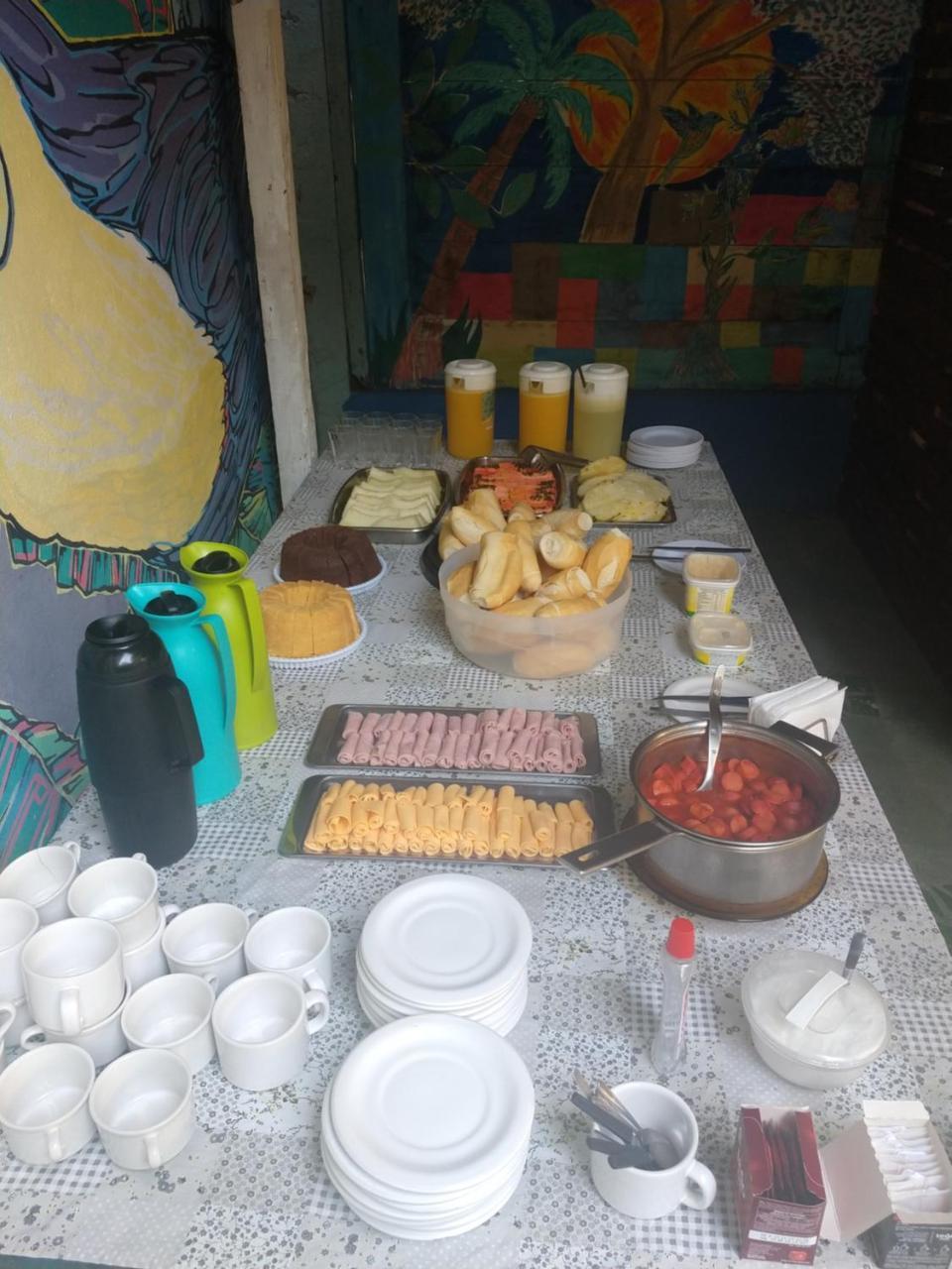 Pousada E Hostel Casa De Laio Abraão Eksteriør bilde